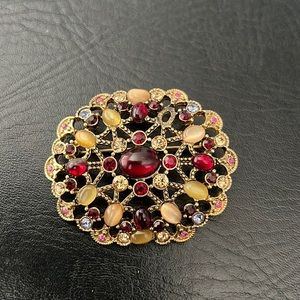 Multi Colored Brooch
